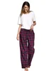 Women's 100% Cotton Super Soft Flannel Plaid Pajama/Lounge Pants