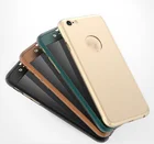 360 Schokproof Matte Rock Sand Lacquer PC Mobile Phone Case For iPhone 8