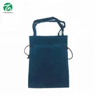 dark blue Velvet Gift Bag Pouches for Necklace Bracelet Earring Jewelry Packaging