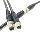 High quality IP68 Waterproof Metal M8 2 3 4 5 Pin Cable Connector For Outdoor Automotive