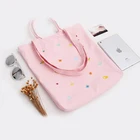 Factory custom eco-friendly customizable embroidery cotton drawstring bag