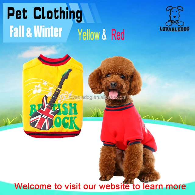 china wholesale japanese design fashion rock band printed pet