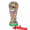 Football Cup with Mini Jelly Cup Candy in Jar