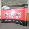 Magnetic pop up display aluminum banner booth exhibition stand