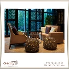 Marble Top and Metal Leg, Lobby Coffee Table, Lobby Sofa