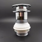 Toilet sink basin click click-clack waste valve plastic drain cover plug