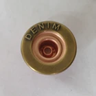 metal shank jeans open cap denim button for clothing