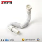 1.1/4" Plastic Flexible Pipe Sink Basin Water Drain Hose