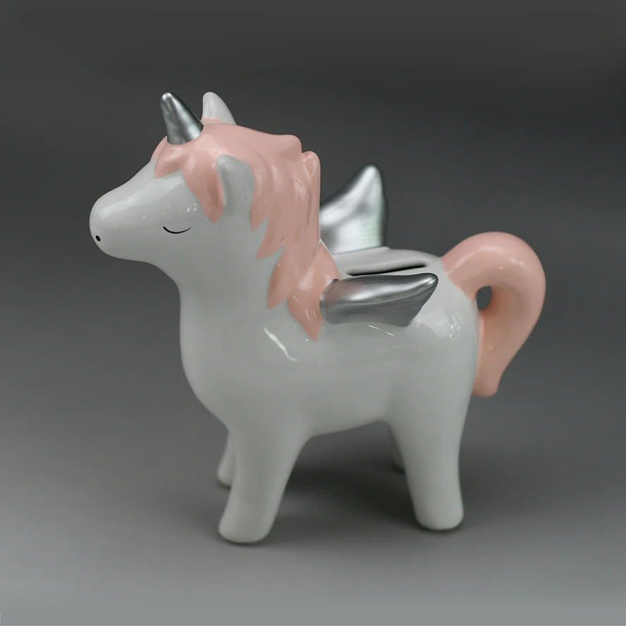 unicorn piggy bank