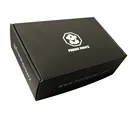 Custom printed logo corrugated bulk order clothing packing paper box