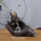 Home Decor incense Holder Waterfall Flowing Ceramic Incense Burner Backflow Burners