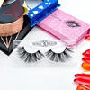 Private label synthetic hair 6-18mm Handmade 3d faux mink lashes , 3D Korean Silk Private Label custom eyelash packaging