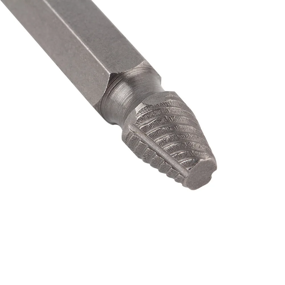 4pc Screw Extractor Drill Guide Set Removal Broken Screw Bolts Fastner Easy Out Wood Bolt Stud Remover Tool Kit high quality