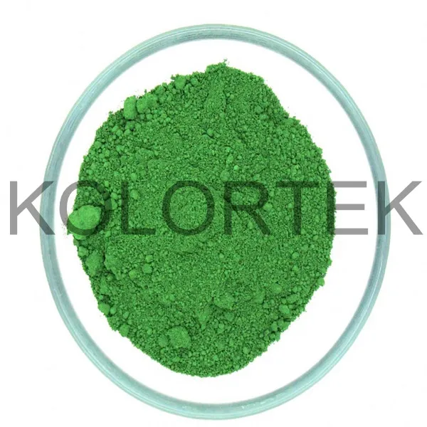 Chromium oxide green pigment CI77288