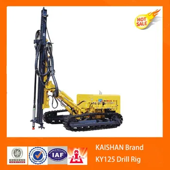Kaishan KY125 crawler drilling rig portable crawler rock drill/drill rig, View crawler rock drill, k