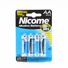 LR6 AA size Super power Alkaline batteries 1.5v primary dry battery for clock