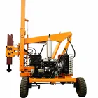 full hydraulic mini diesel pile driver machine