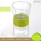 Portable Travel Cheap Glass 12oz Coffee Mugs BPA free