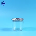 100ml honey candies sugar cookies golden harvest PET plastic 50g jar 202# aluminium lid cans