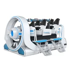 Space Ship Design Virtual Reality 9d Vr Simulator Theaher 6 Seats Cinema Vr Game Machine