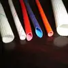 China factory Silicone coated fiberglass fire sleeve for hydraulic hose pipe line wire heat protective