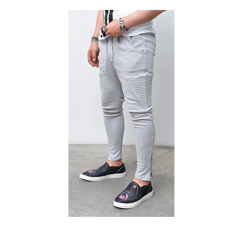 men's cargo sweatpants with zipper