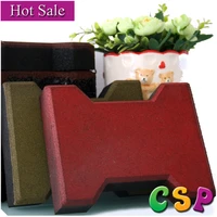 Shock Resistance Dogbone Rubber Paver Walkway