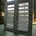 Top selling window louver Powder coated aluminum louver awning High quality zinc steel window shutter