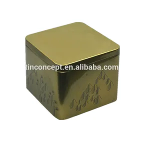 packaging & printing box metal tin box for wallet/ wallet tin