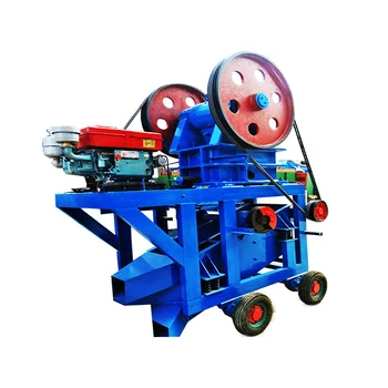 small mobile portable crusher stone plant price india