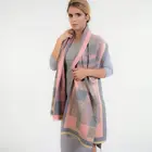 2018 women hijab scarf new design cotton material knitted scarf