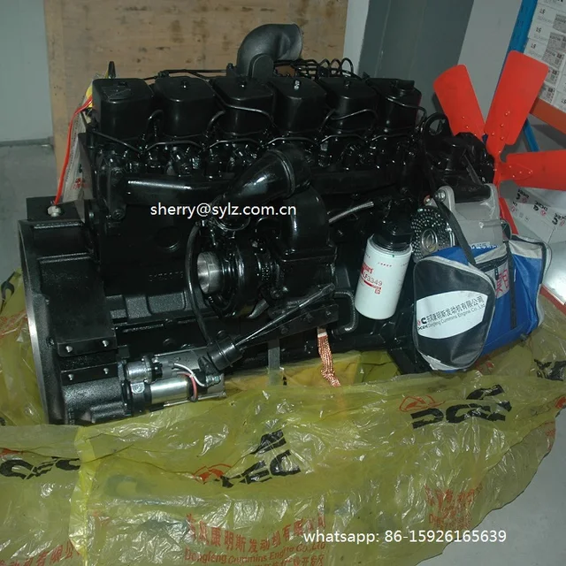 Euro1 180HP Dongfeng diesel Cummins 6BTA5.9-C180 truck Engine