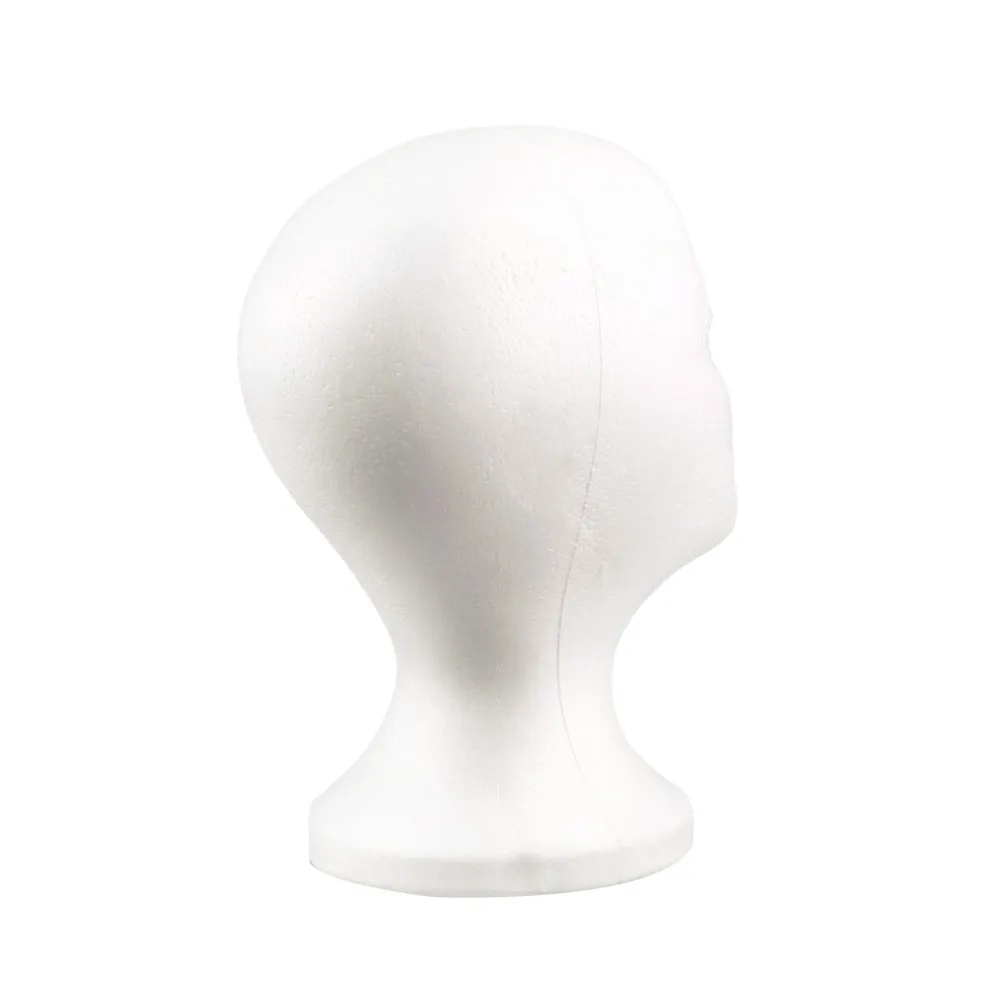 New Female Styrofoam Mannequin Manikin Head maniqui Model Foam Wig Hair Glasses Display Hot Worldwide