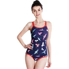 Cheap Price Sports One Piece Women Swimsuits Sexy Bikini Breathable Athletic Wear