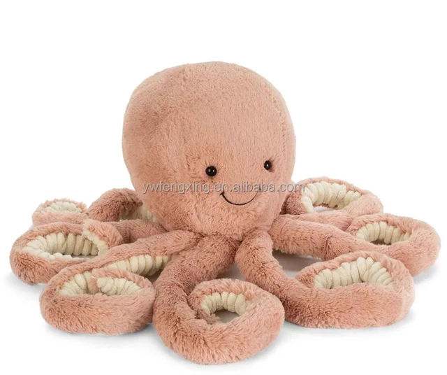 octopus cuddly cute soft squid plush toy large 49cm