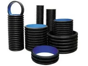 High quality hdpe double wall corrugated drainage pipe for sale