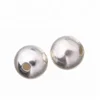 Fashion jewelry accessories rhodium plated 925 sterling silver beads for making bracelets findings