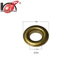 Fancy round metal curtain eyelet ring for curtains