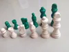 Color solid wooden chess, water environmental protection lacquer pieces can be customized pieces