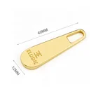 Dongguan Hardware Custom Metal Zipper Pulls Logo