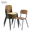 Modern Old School Style Wooden School Chair For Restaurant With High Quality