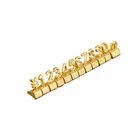 adjustable metal Acrylic Sign Display tag jewelry watch Name Card Label wholesale Pricing Cube