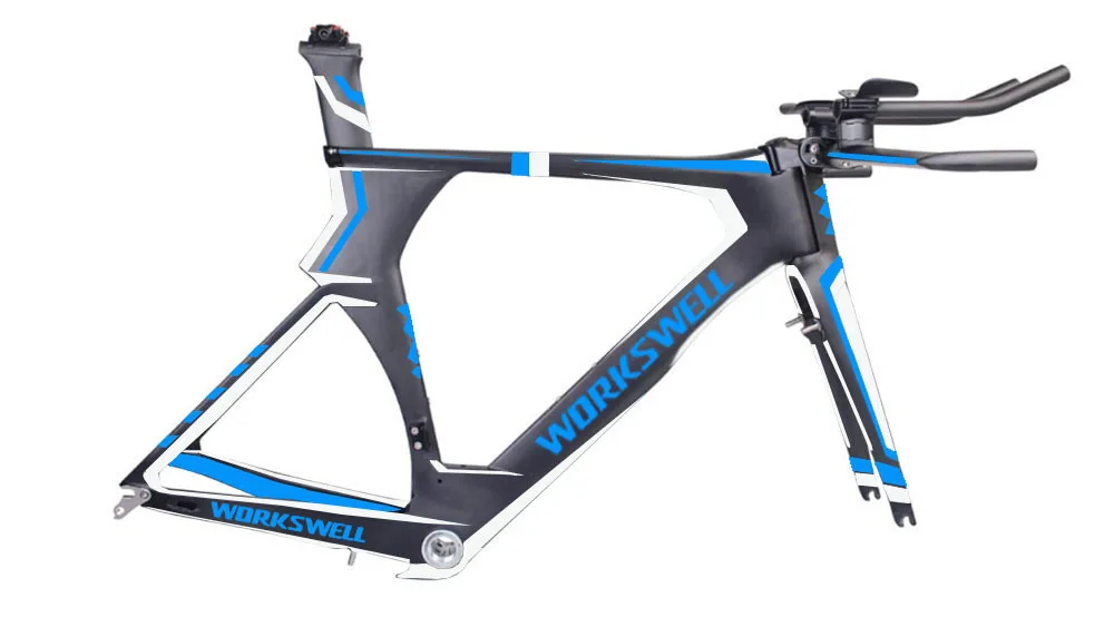 Workswell Carbon triathlon bikes frame carbon tt frame