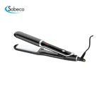 Sabeco 2019 house hold hair flat iron LCD display rohs floating ceramic plates hair straightening iron