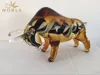 Unique Blown Art Murano Glass Bull