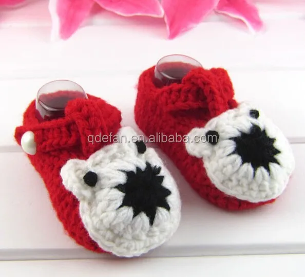 Animal Pattern Hello Kitty Crochet Baby Shoes Pattern ...