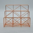 customized fancy looking kids case diy rack metal book shelf dividers
