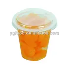 8oz Fruit Cups Mandarin Orange Segments in Light Syrup