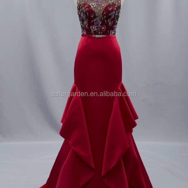 evening bridal gown