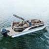 New Best Luxury Aluminum Pontoon Boats For Party and Family For Sale